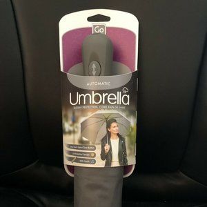 Go Travel Automatic Umbrella Gray New